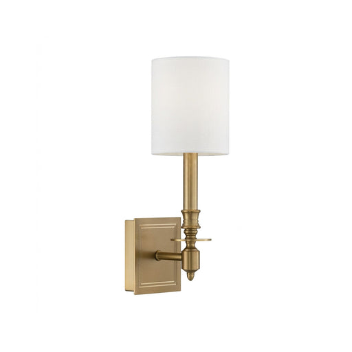 Lloyd 1 Light 4.75" Sconce in Aged Brass