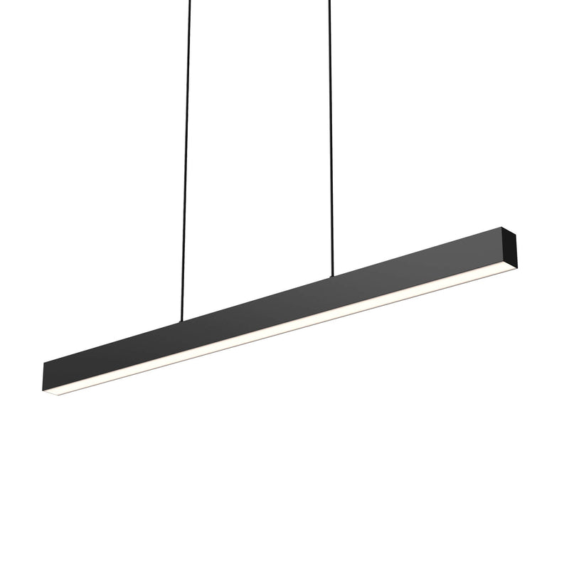 Boulevard Pendant 48" Linear Pendant in Black