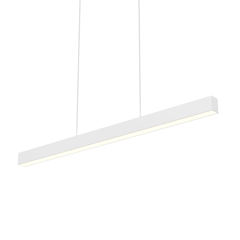 Boulevard Pendant 48" Linear Pendant in White
