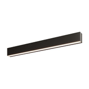 Boulevard 48" Linear Outdoor Wall Sconce in Black
