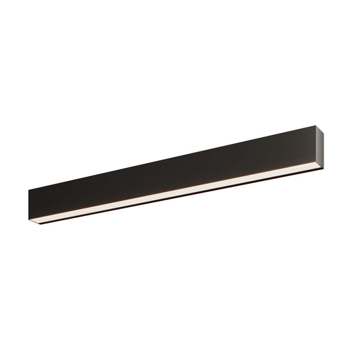 Boulevard 48" Linear Outdoor Wall Sconce in Black