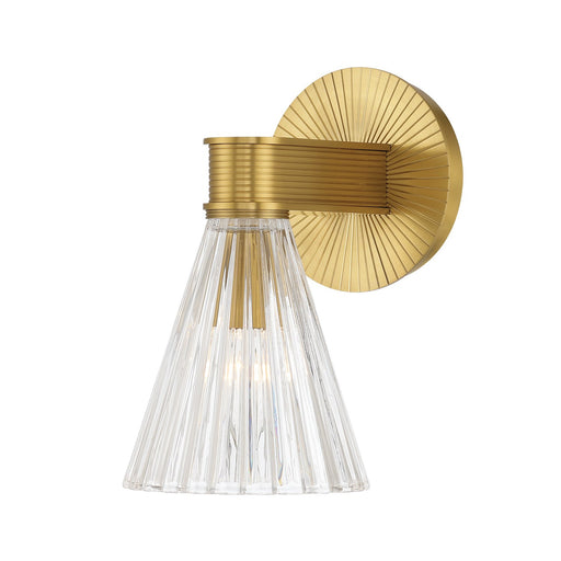 Lotus 1 Light 5.5" Sconce in Luxe Gold