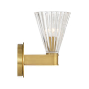Lotus 1 Light 5.5" Sconce in Luxe Gold