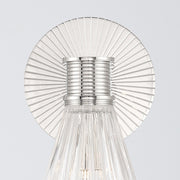 Lotus 1 Light 5.5" Sconce in Polished Nickel