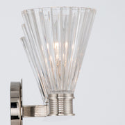 Lotus 3 Light 23.5" Bathroom Vanity in Polished Nickel