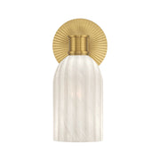 Lotus 1 Light 5" Sconce in Luxe Gold