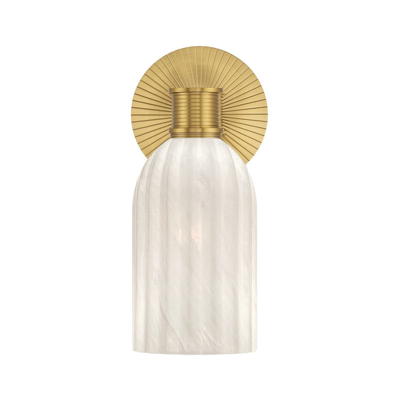 Lotus 1 Light 5" Sconce in Luxe Gold