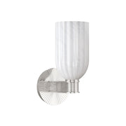 Lotus 1 Light 5" Sconce in Polished Nickel
