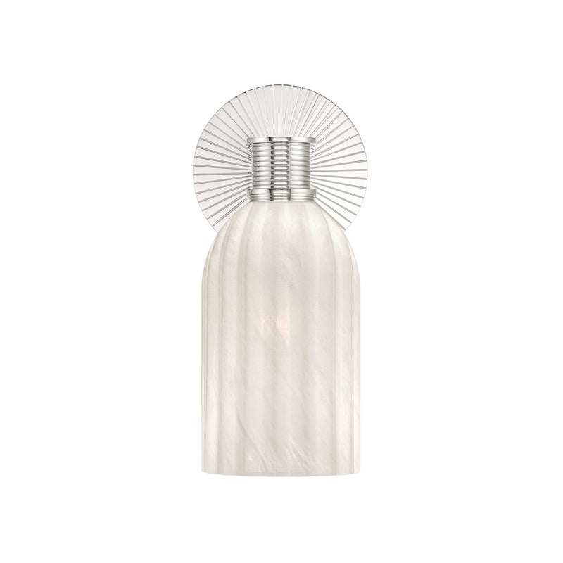 Lotus 1 Light 5" Sconce in Polished Nickel