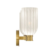 Lotus 3 Light 22.75" Bathroom Vanity in Luxe Gold