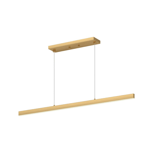 Vega 45" Linear Pendant in Brushed Gold