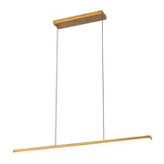 Drift 45" Linear Pendant in Vintage Brass