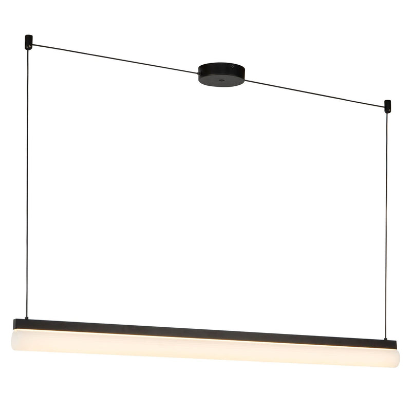 Nio 45" Linear Pendant in Black