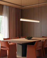 Nio 45" Linear Pendant in Vintage Brass