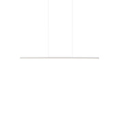 Chute 35" Linear Pendant in White