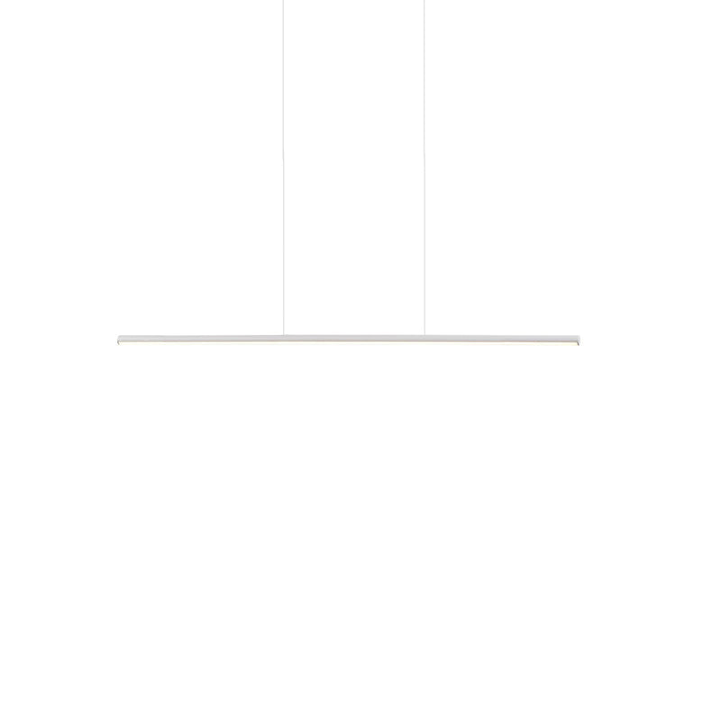 Chute 35" Linear Pendant in White