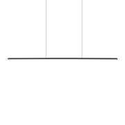 Chute 47" Linear Pendant in Black