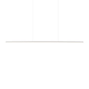 Chute 47" Linear Pendant in White