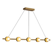 Elixir 48" Linear Pendant in Brushed Gold