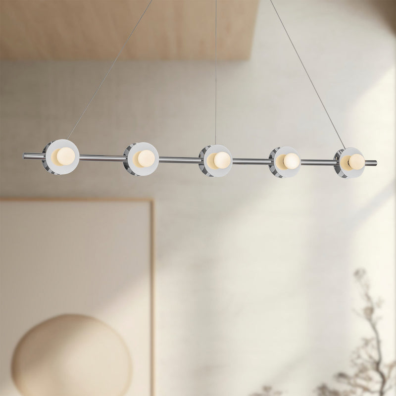 Elixir 48" Linear Pendant in Chrome