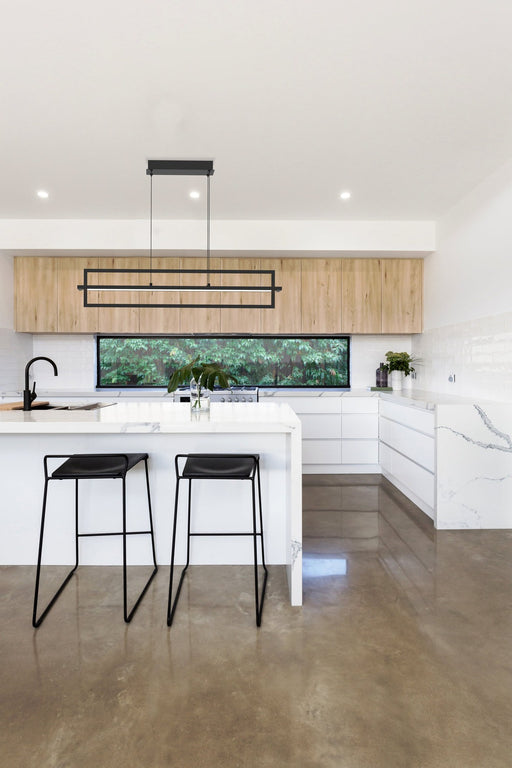 Mondrian 36" Linear Pendant in Black
