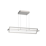 Mondrian 36" Linear Pendant in Brushed Nickel