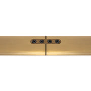 Thread 5-ft Linear Pendant in Brushed Gold (Universal Voltage and 0-10 Dimming)