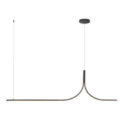 Thread 5-ft Linear Pendant in Black (Universal Voltage 0-10 Dimming and Remote Driver)