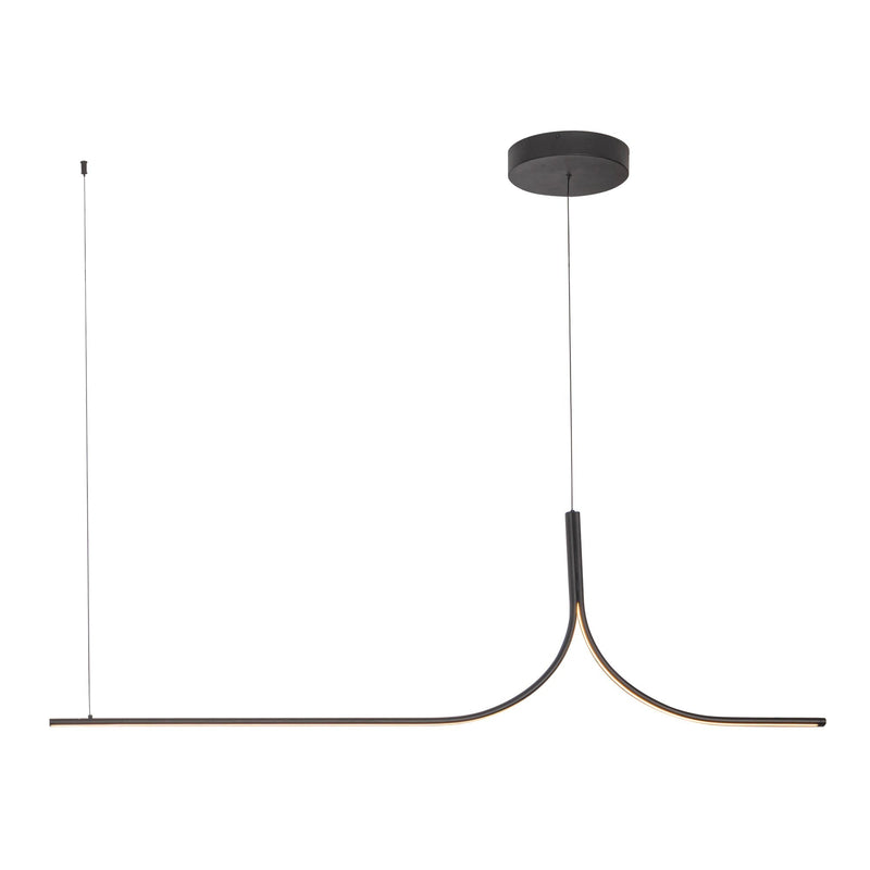 Thread 5-ft Linear Pendant in Black (Universal Voltage and 0-10 Dimming)