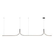 Thread 10-ft Linear Pendant in Black (Universal Voltage 0-10 Dimming and Remote Driver)