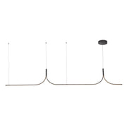 Thread 10-ft Linear Pendant in Black (Universal Voltage and 0-10 Dimming)