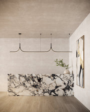 Thread 10-ft Linear Pendant in Black (Universal Voltage and 0-10 Dimming)