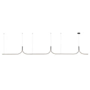 Thread 15-ft Linear Pendant in Black (Universal Voltage 0-10 Dimming and Remote Driver)