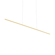 Vega Minor 60" Linear Pendant in Brushed Gold