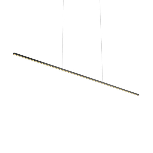 Vega Minor 60" Linear Pendant in Brushed Gold