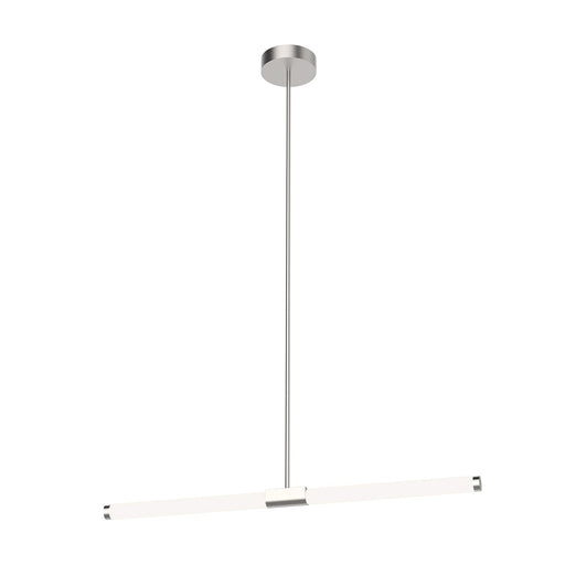 Akari 37" Linear Pendant in Brushed Nickel