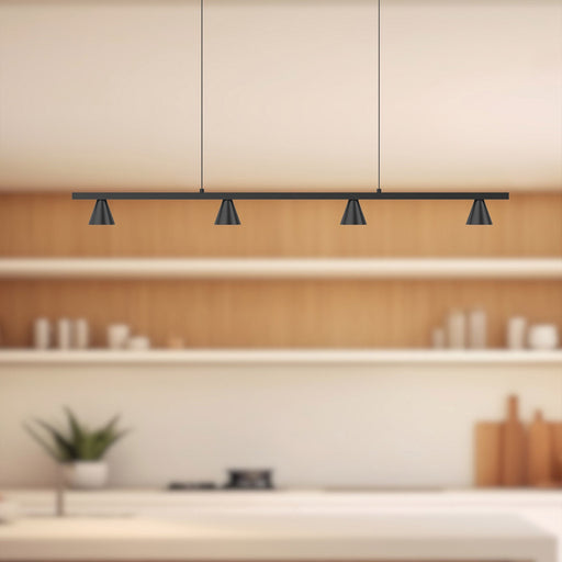 Dune 37" Linear Pendant in Black