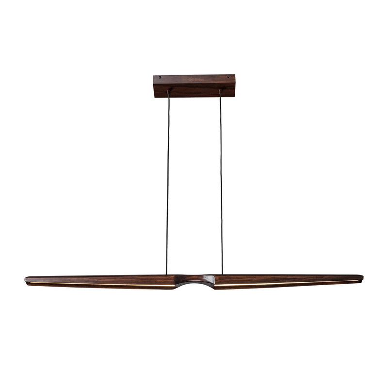 Dakota 47" Linear Pendant in Walnut