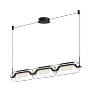 Hilo 43" Linear Pendant in Black