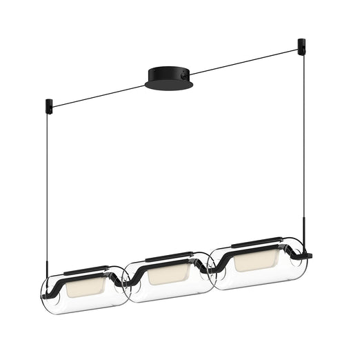Hilo 43" Linear Pendant in Black