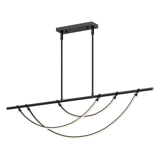 Aryas 60" LED Linear Pendant in Urban Bronze