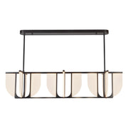Anders 59" LED Linear Pendant in Urban Bronze