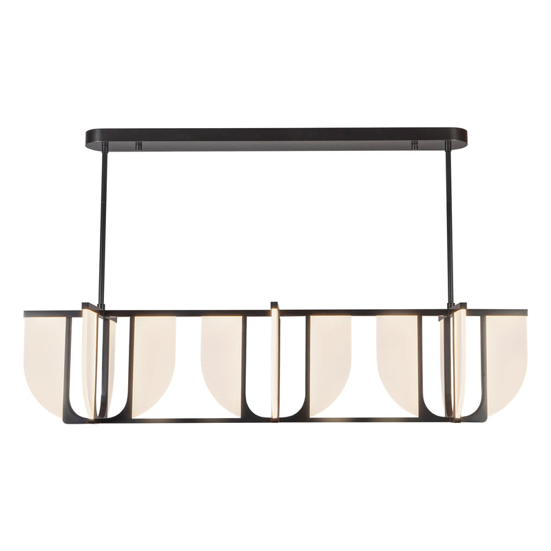 Anders 59" LED Linear Pendant in Urban Bronze
