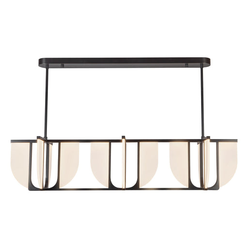Anders 59" LED Linear Pendant in Urban Bronze