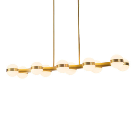 Selene 48" Linear Pendant in Brushed Gold
