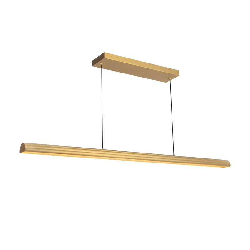 Dottie 48" Linear Pendant in Brushed Gold