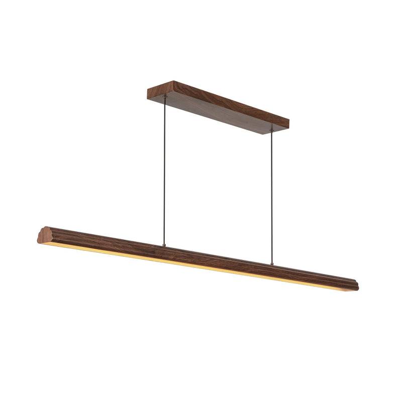 Dottie 48" Linear Pendant in Walnut