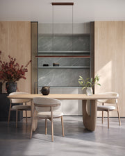 Dottie 48" Linear Pendant in Walnut