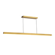 Dottie 60" Linear Pendant in Brushed Gold
