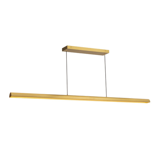 Dottie 60" Linear Pendant in Brushed Gold